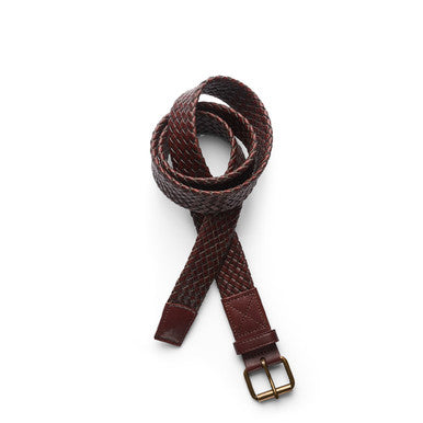 Braided Leather Belt | 1405