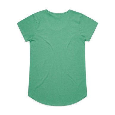 LIGHT GREEN MARLE - BACK