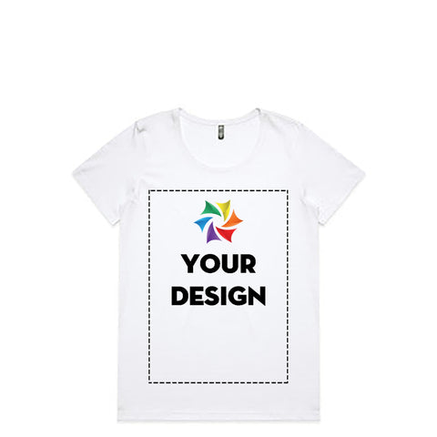 Wo's Maple Scoop Tee | 4019