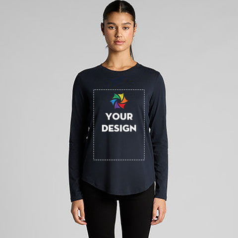 Wo's Maple Curve L/S Tee | 4021