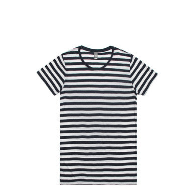 Wo's Basic Stripe Tee | 4025S