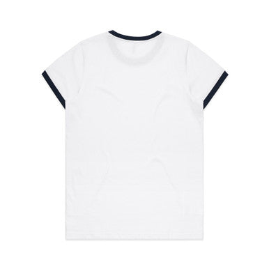 WHITE/NAVY - BACK