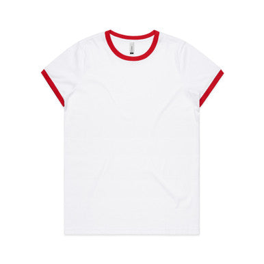 WHITE/RED