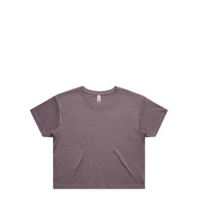 Wo's Faded Crop Tee | 4062F