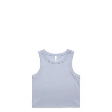 Wo's Organic Rib Crop Tank | 4064G