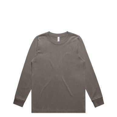 Wo's Heavy Faded L/S Tee | 4083