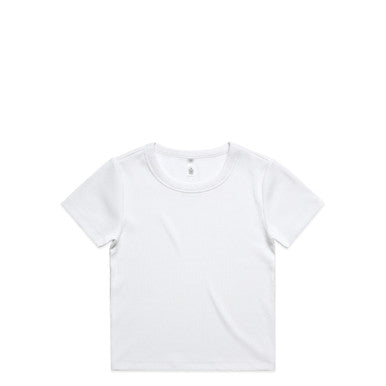 Wo's Organic Rib Tee | 4092G