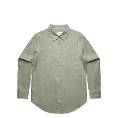 Wo's Linen Shirt | 4418