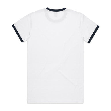 WHITE/NAVY - BACK