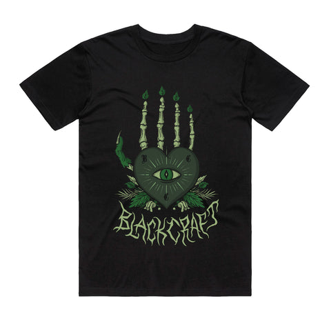 Blackcraft - Heart Hand - Black T-shirt