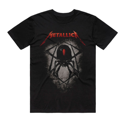Metallica - Spider - Black T-shirt