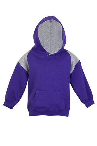 Kids Shoulder  Contrast Panel Hoodies