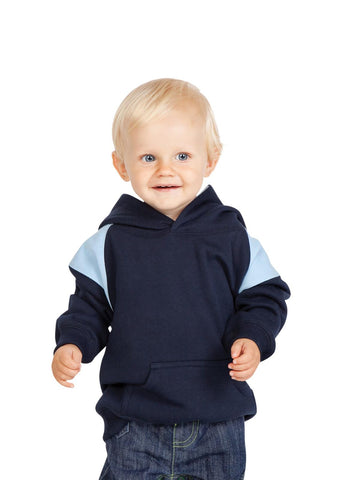 Kids Shoulder  Contrast Panel Hoodies