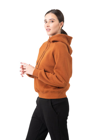 Ladies/Junior Cotton Care Kangaroo Pocket Hoodie