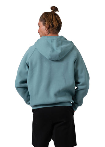 Mens' Cotton Care Kangaroo Pocket Zipper Hoodie