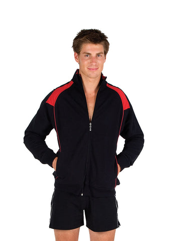 Mens' Unbrushed Contrast Jacket