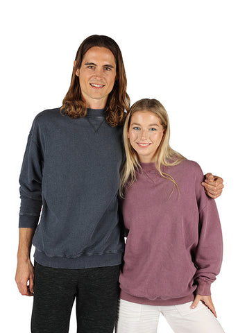 Unisex Stone Wash Sweatshirts