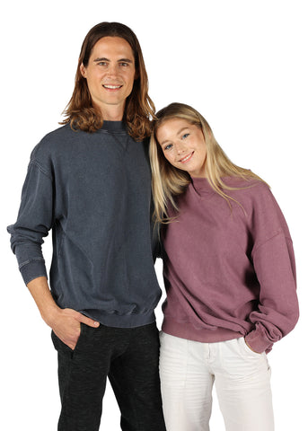 Unisex Stone Wash Sweatshirts