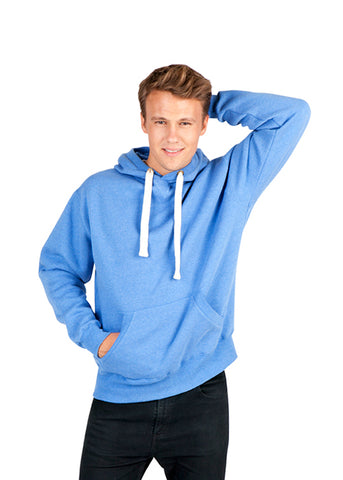 Mens Brushed Heavy  Fleece Hoodie