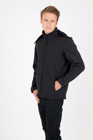 Men's Soft Shell HOODED Jacket - TEMPEST Range