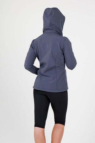 Ladies Soft Shell HOODED Jacket - TEMPEST Range