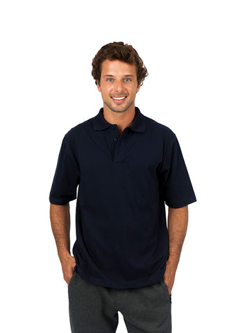 Men's 100% Cotton  Jersey Polo