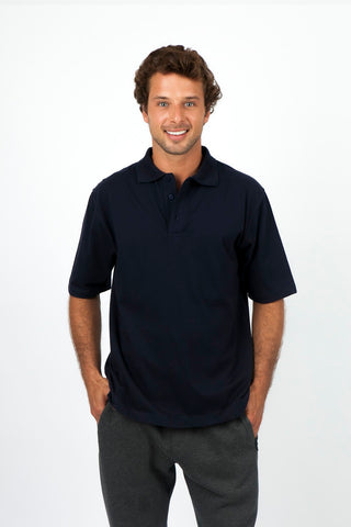 Men's 100% Cotton  Jersey Polo