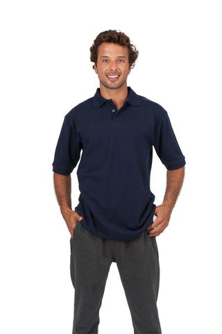 Men's Cotton Pique Knit Polo