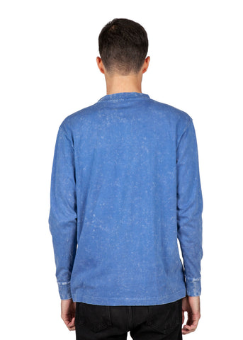 Men's / Unisex Stone Wash Long Sleeve T-shirt