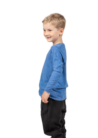 Kid's Stone Wash Long Sleeve T-shirt