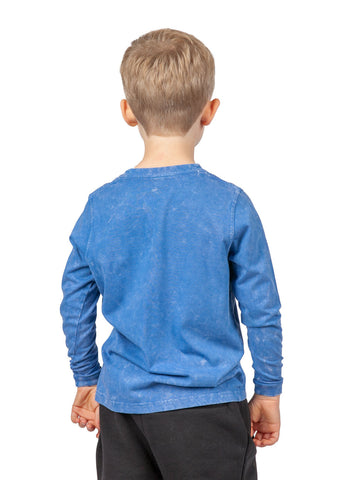 Kid's Stone Wash Long Sleeve T-shirt