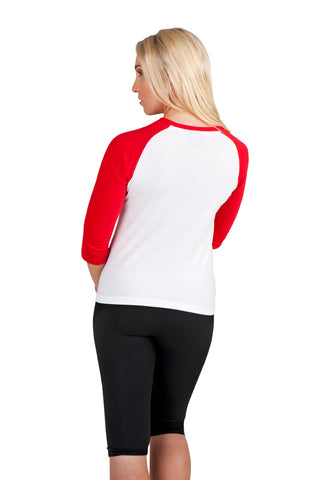 Women's 3/4 Sleeve Raglan T-shirt