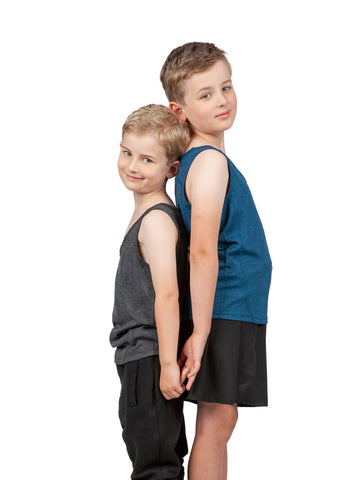 Kids' Challenger 100% polyester singlet