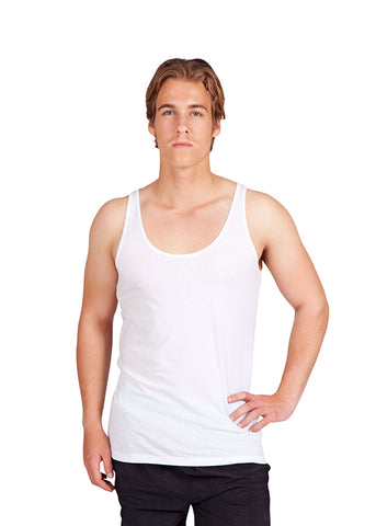 Men American Style Singlet