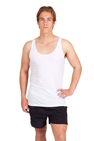 Men American Style Singlet