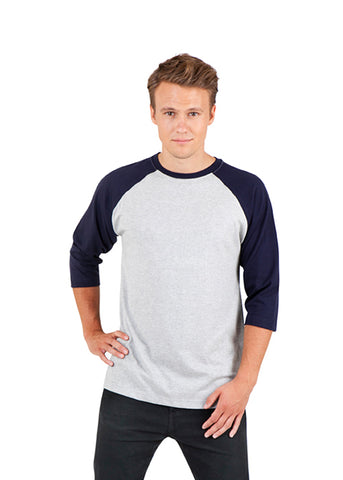 Men's / Unisex 3/4 Sleeve Raglan T-shirt