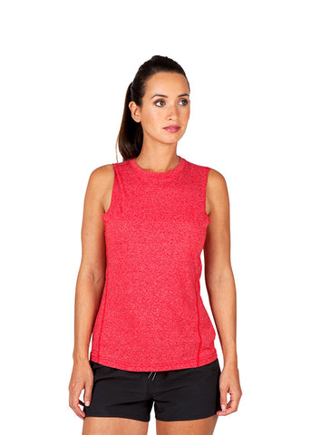 Ladies Heather SLEEVELESS Tee - Greatness Range