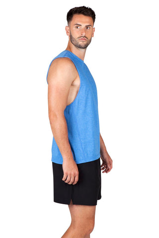 Mens Heather SLEEVELESS Tee - Greatness Range