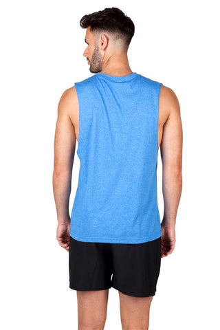 Mens Heather SLEEVELESS Tee - Greatness Range