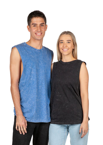 Ladies' Stone Washed Tank