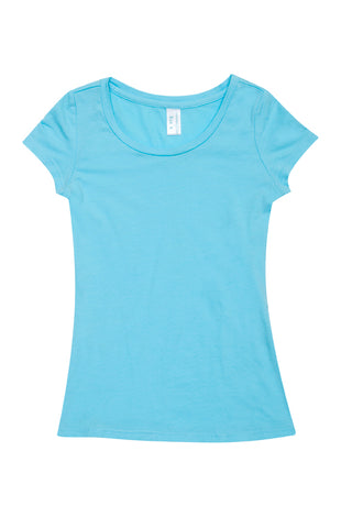 Ladies Cotton/Spandex T-shirt