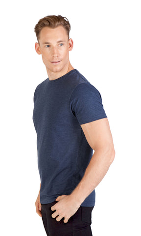 Men's / Unisex Marl Crew Neck T-shirt