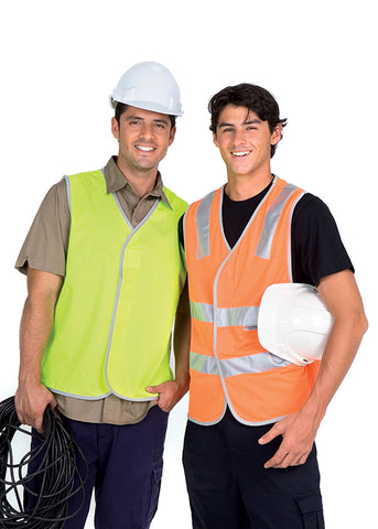 100% Polyeter Vest with 3M reflective tape